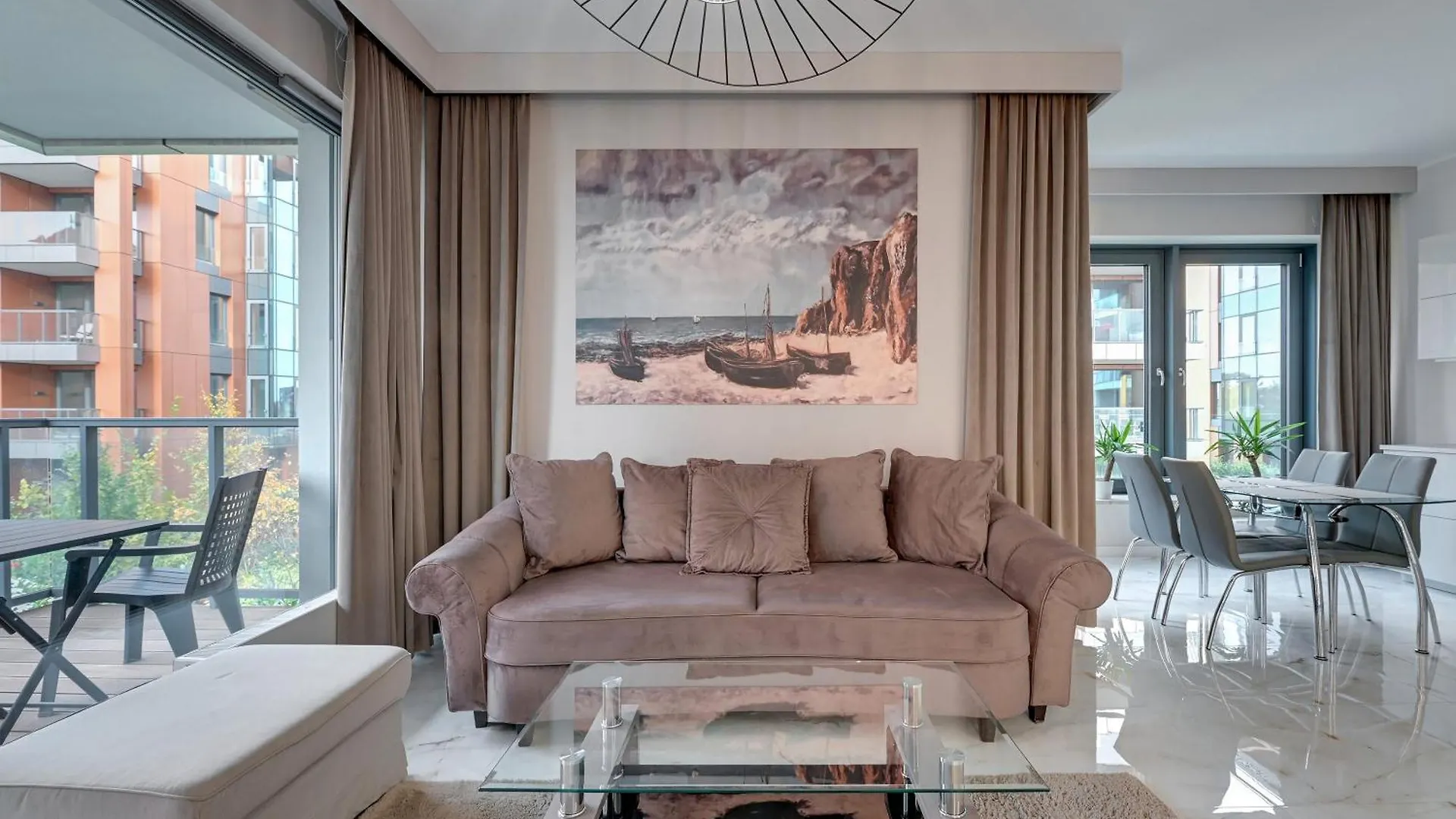 Apartment Blue Mandarin Riverside Premium Sauna & Gym Gdansk
