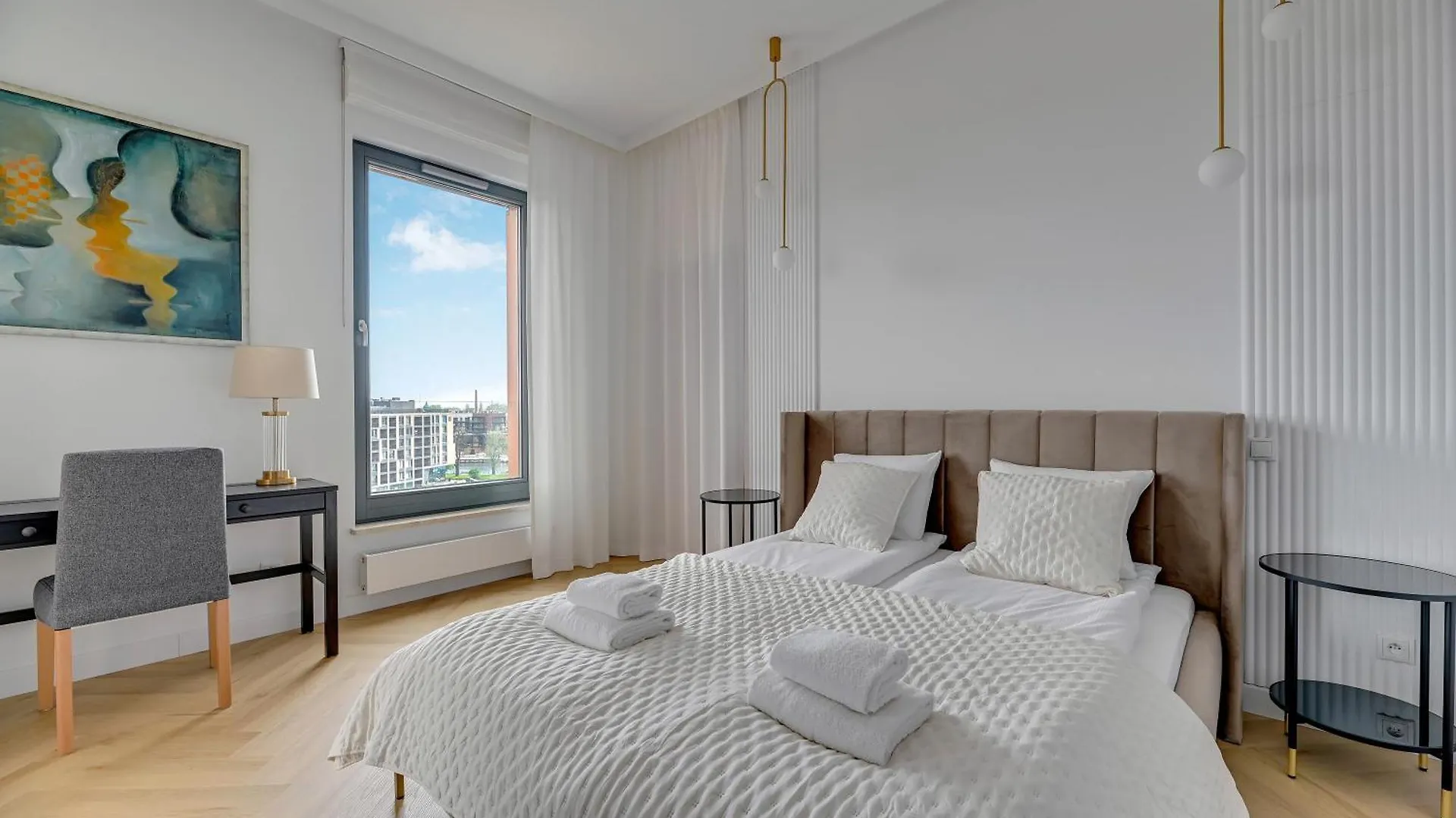 Apartment Blue Mandarin Riverside Premium Sauna & Gym Gdansk