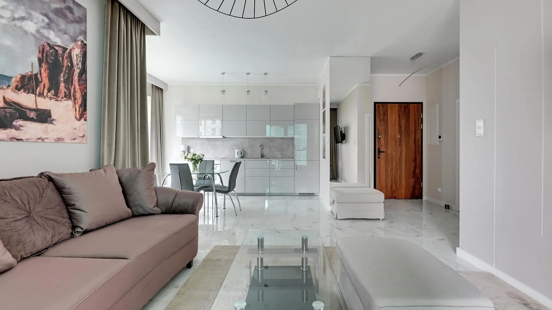 Blue Mandarin Riverside Premium Sauna & Gym Gdansk Apartment