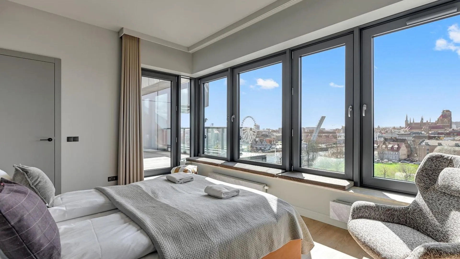 Apartment Blue Mandarin Riverside Premium Sauna & Gym Gdansk Poland